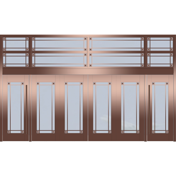 工裝銅藝大門006