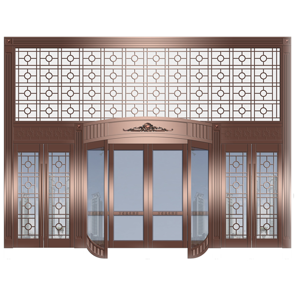 工裝銅藝大門017